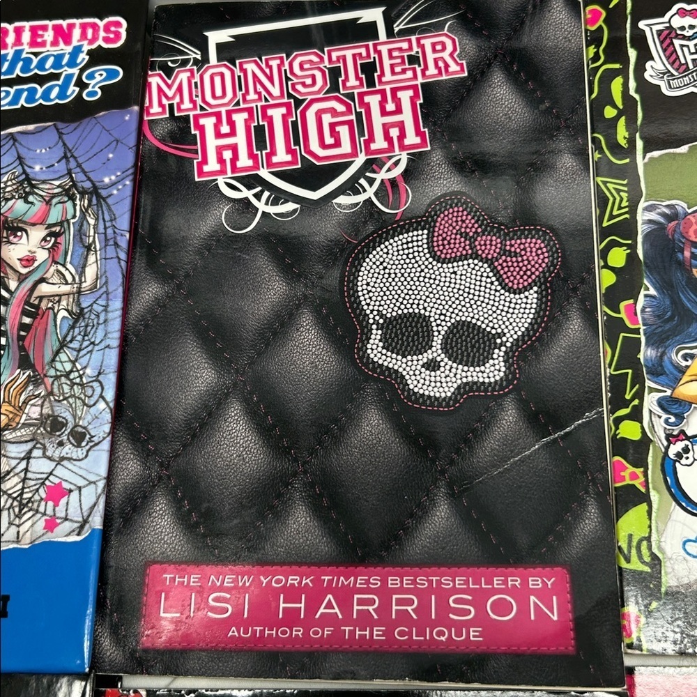 Monster High Book Bundle – 2 Hardcover + 4 Paperback Set collection - Picture 4 of 14
